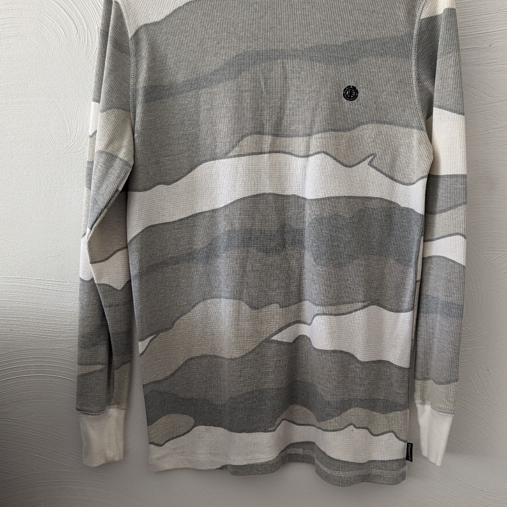 Bam Margera Element Mens Small Long Sleeve Thermal